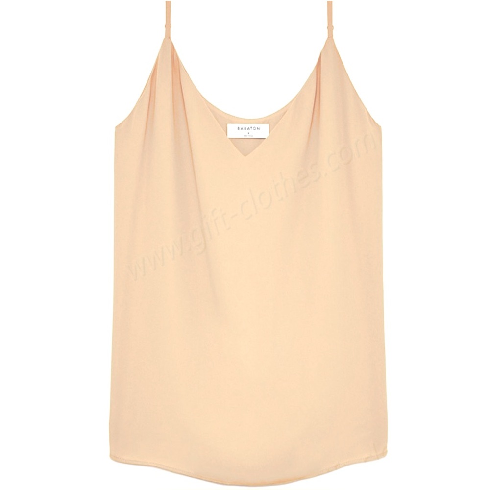 Aritzia Babaton Everly V Neck Camisole Tank Blouse✨